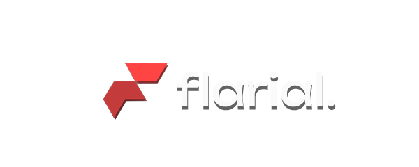 Black background wordmark